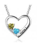 Personalized Birthstone Necklace JEWJONE101877